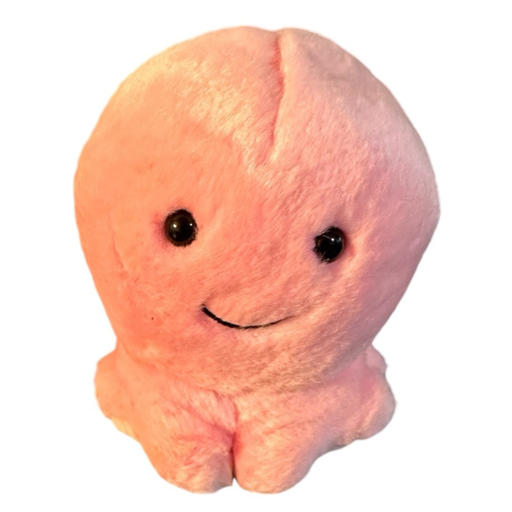 Aurora Mini Octopus Squid Plush Pink 5” Handmade Stuffed Animal